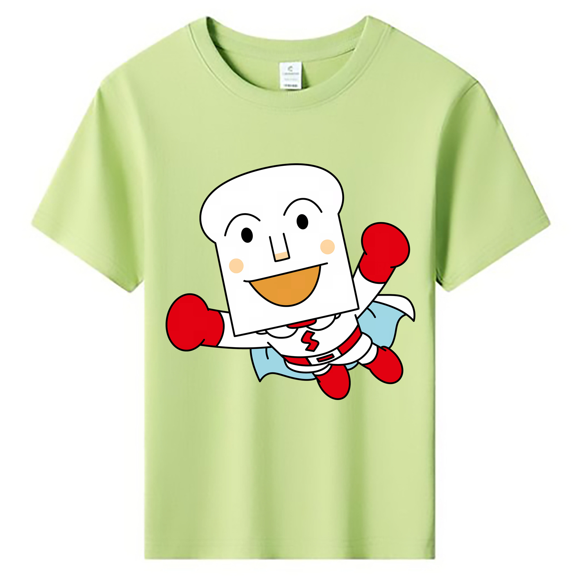 （画像用） アンパンマン Anpanman 綿100％キッズTシャツ（フロントプリント）